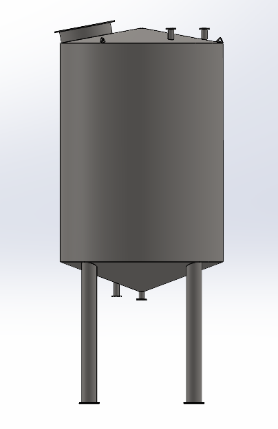 Ribbon Blender Mixer Alternate View